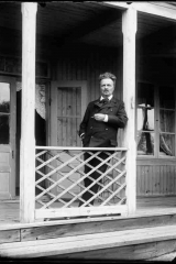 August Strindberg på Furusund 1904 Foto Otto Johansson