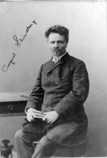 Bildnr 53 August Strindberg, 1890 Foto: Aron Jonason