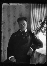 Bildnr 86 August Strindberg, Furusund 1904 Foto: Otto Johansson