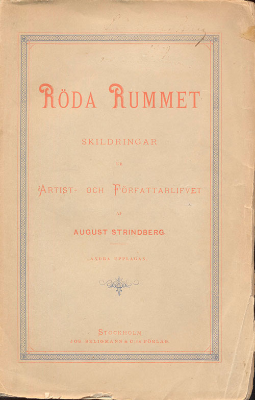 august strindberg röda rummet